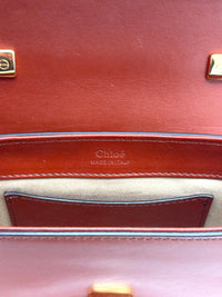 Chloé C Mini Crossbody Bag in Brown