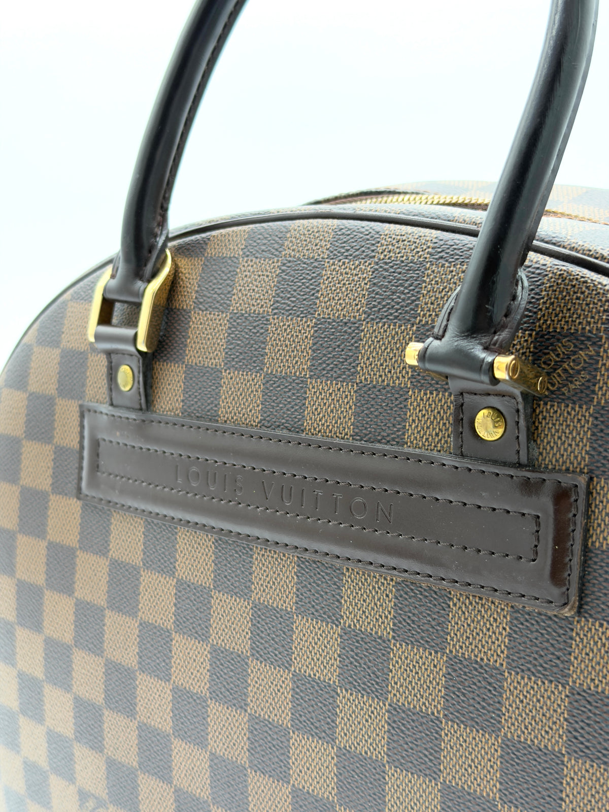 Louis Vuitton Damier Ebene "Nolita" Satchel Bag