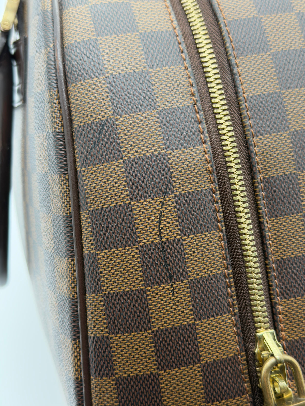 Louis Vuitton Damier Ebene "Nolita" Satchel Bag