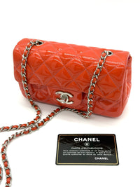 Chanel Classic Flap Quilted Patent Leather