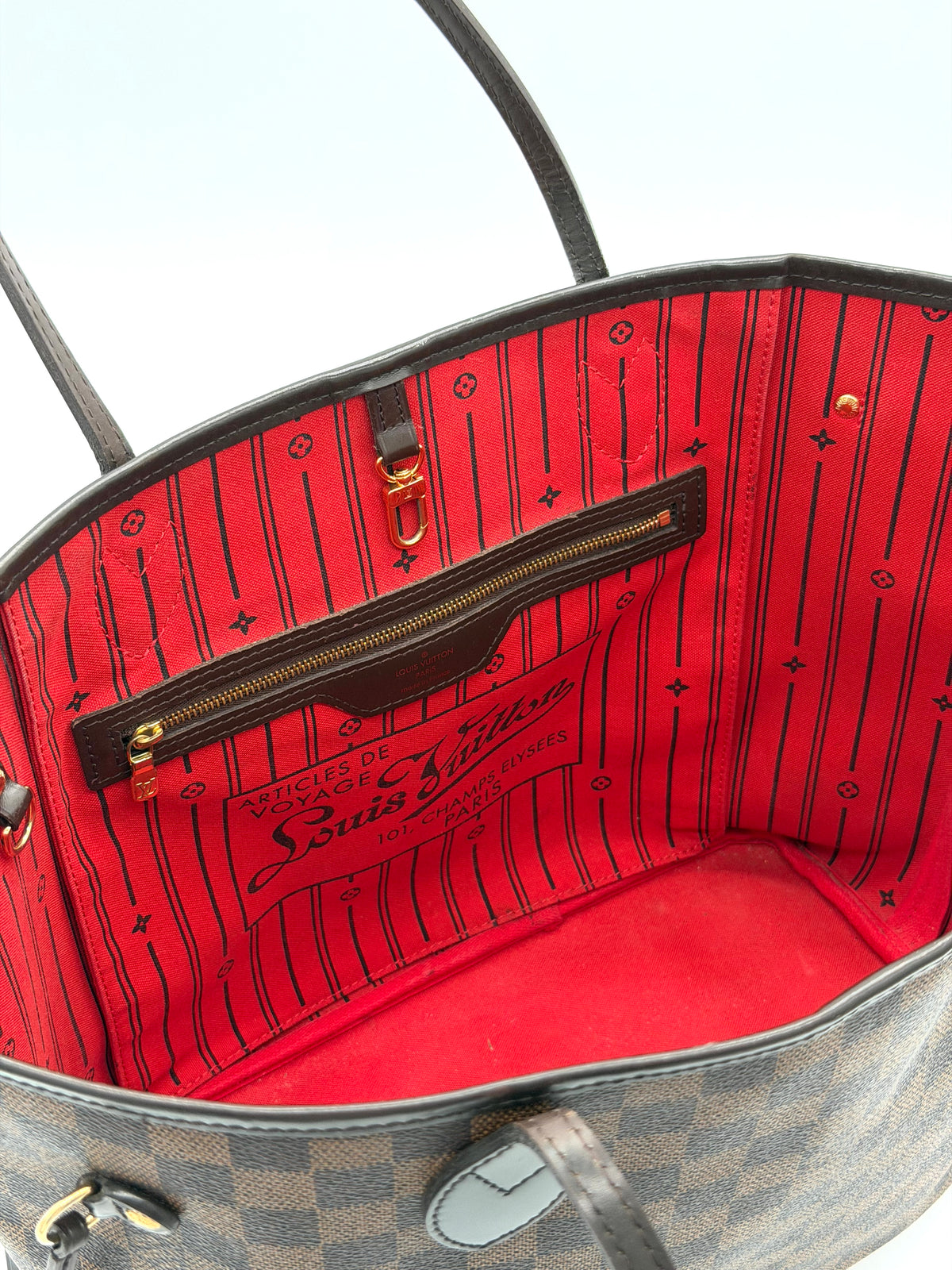 Louis Vuitton Neverfull Damier Ebene MM