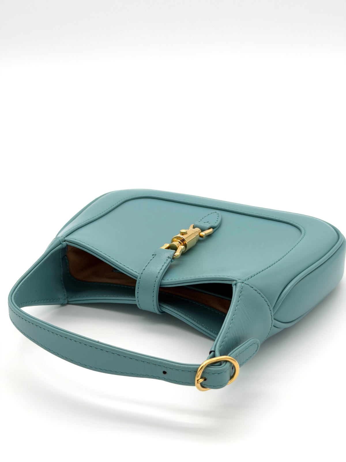 Gucci Jackie 1961 Mini Light Blue with Strap