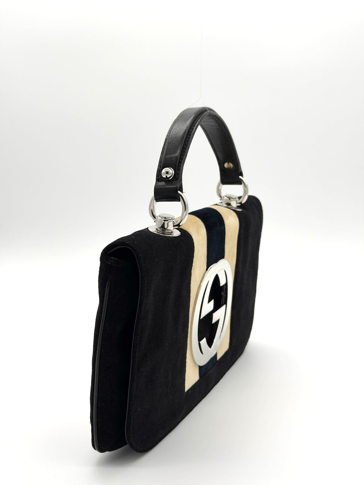 Gucci Velvet "Blondie" Flap Handbag