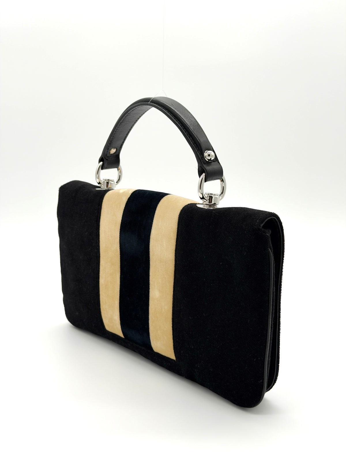 Gucci Velvet "Blondie" Flap Handbag