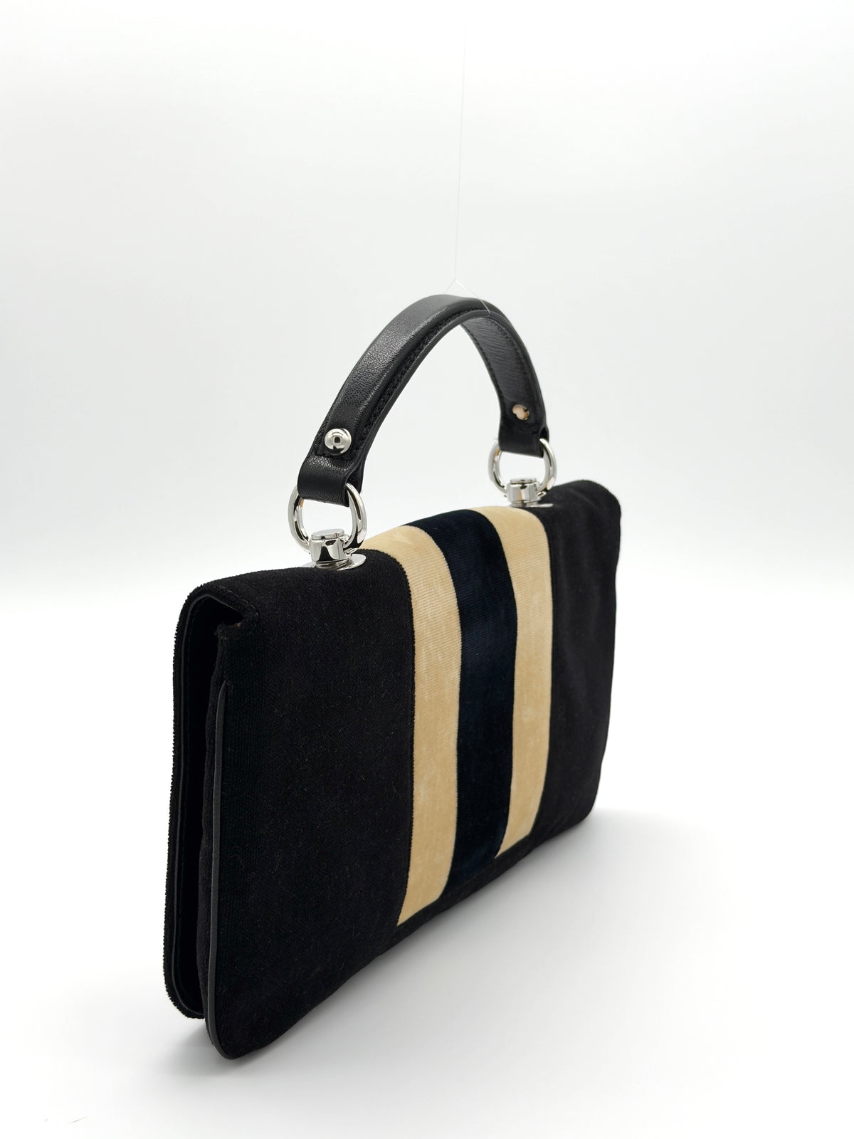 Gucci Velvet "Blondie" Flap Handbag