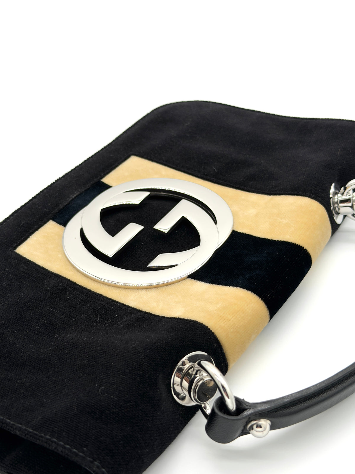 Gucci Velvet "Blondie" Flap Handbag
