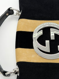 Gucci Velvet "Blondie" Flap Handbag