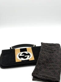 Gucci Velvet "Blondie" Flap Handbag