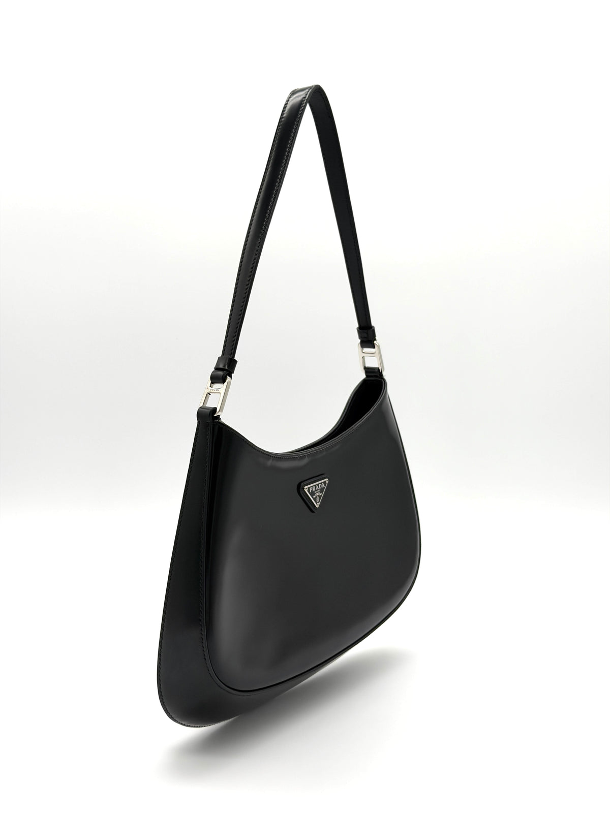 Prada Cleo Shoulder Bag in Black