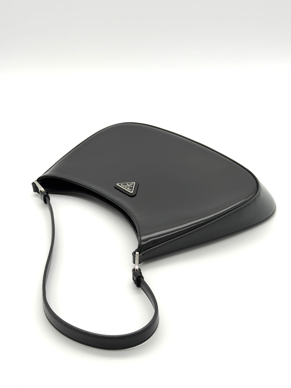 Prada Cleo Shoulder Bag in Black