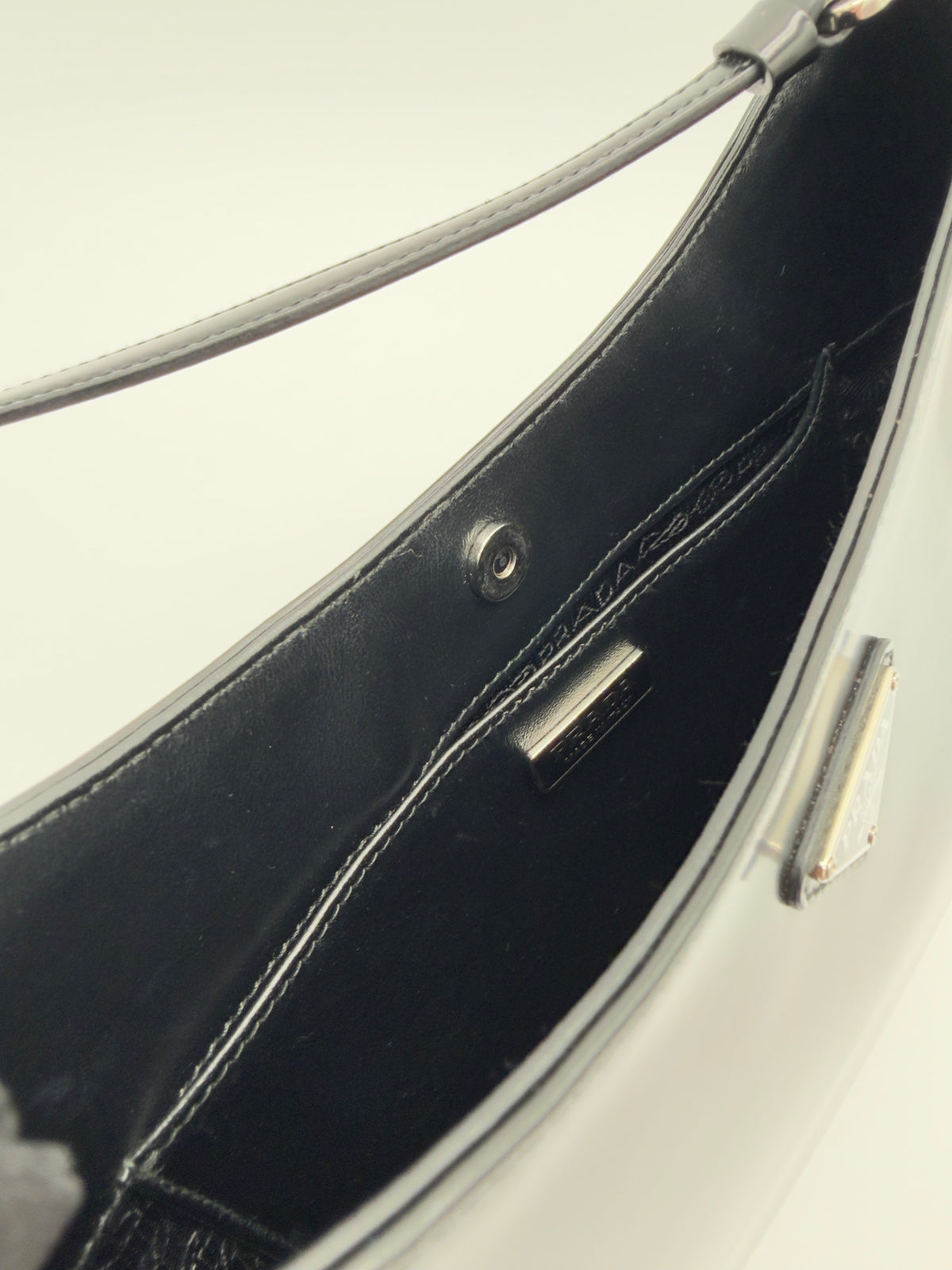 Prada Cleo Shoulder Bag in Black