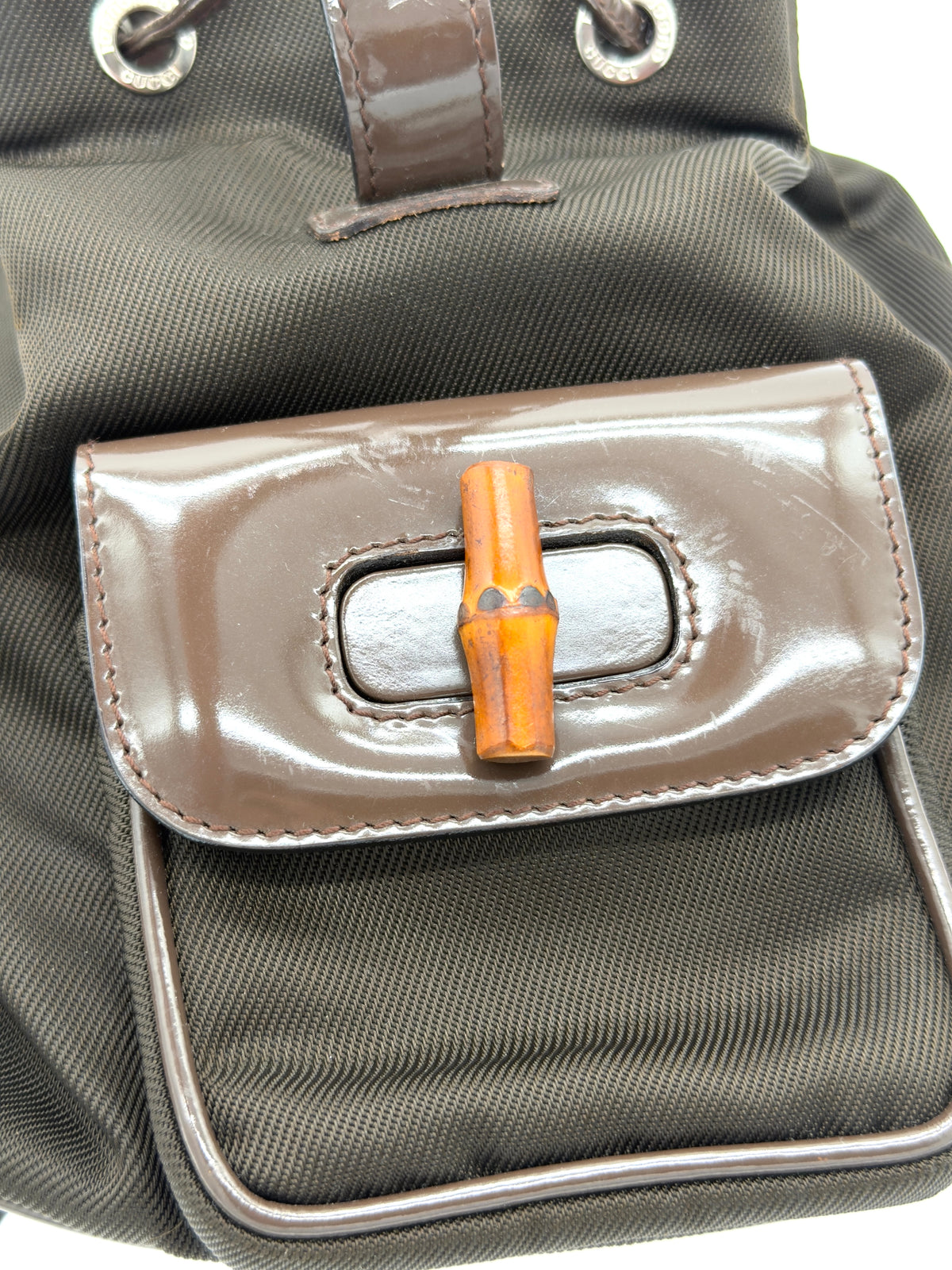 Gucci Bamboo Mini Backpack