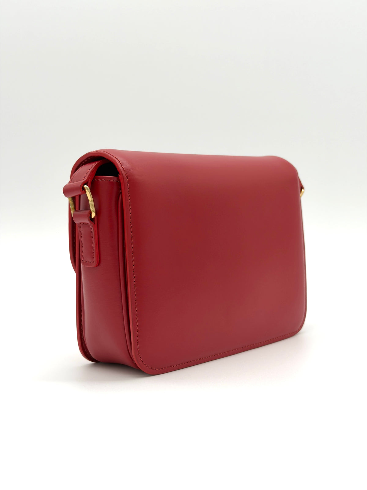 Celine Classique Triomphe Crossbody bag in Red