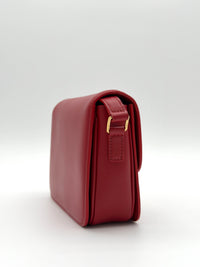 Celine Classique Triomphe Crossbody bag in Red