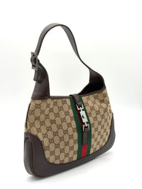Gucci Jackie Monogram Canvas Medium