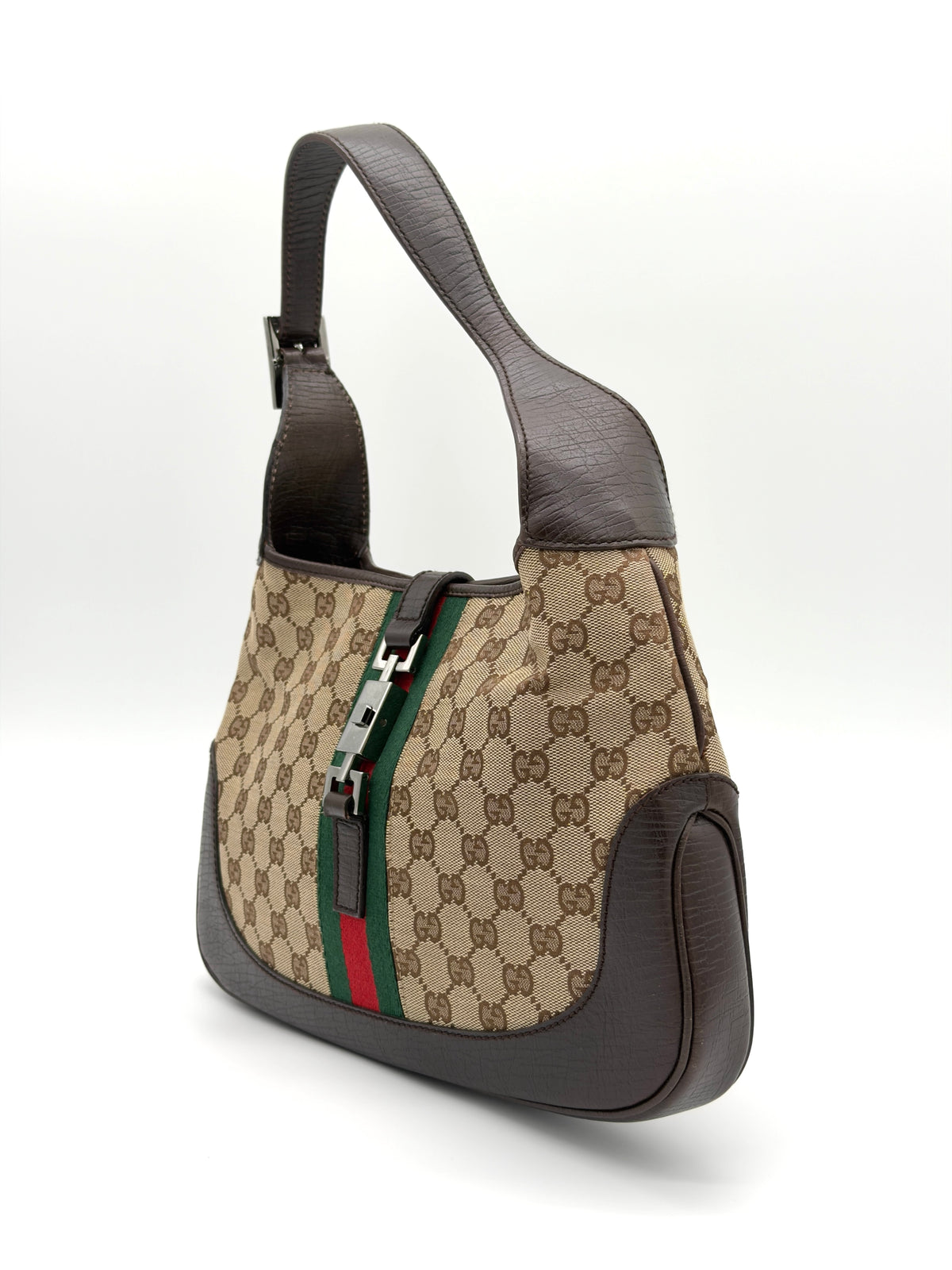 Gucci Jackie Monogram Canvas Medium