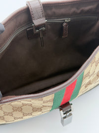 Gucci Jackie Monogram Canvas Medium