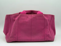Prada Large Canapa Tote in Pink