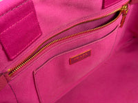 Prada Large Canapa Tote in Pink