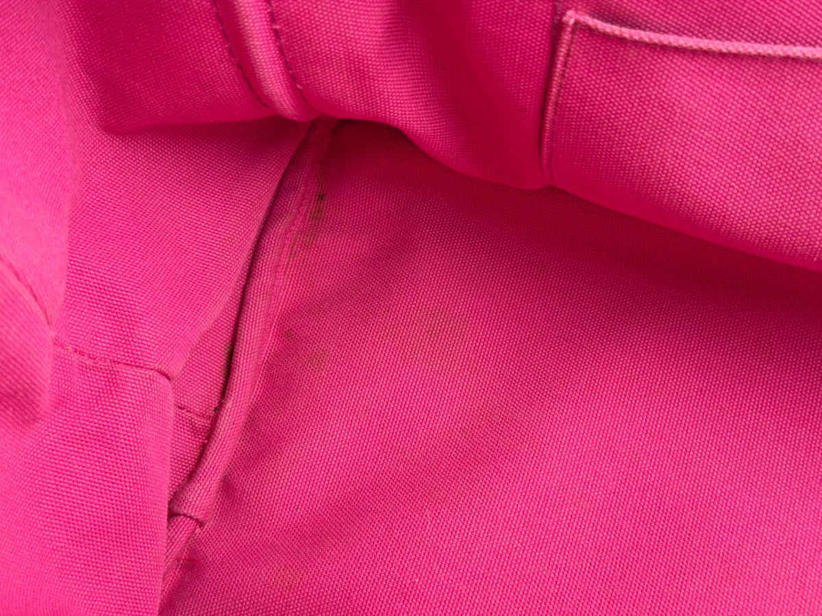 Prada Large Canapa Tote in Pink