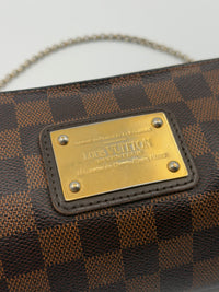 Louis Vuitton Damier Ebene Eva Clutch