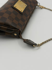 Louis Vuitton Damier Ebene Eva Clutch